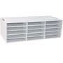 Classroom Keepers 9" x 12" Construction Paper Storage - 15 Compartment(s) - Compartment Size : 1.50" x 10" x 12.50" - 9.38" Height x 29.25" Width x 12.88" Depth - Desktop - 70% Recycled