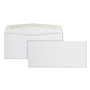Quality Park Business Envelope, #10, Commercial Flap, Side Seam, Gummed Closure, 24 lb Bond Weight Paper, 4.13 x 9.5, White, 500/Box