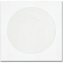 Quality Park Tech-No-Tear Poly/Paper CD/DVD Sleeves, 1 Disc Capacity, White, 100/Box (QUA77203) View Product Image