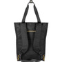 Solo Parker Hybrid Tote/Backpack, Fits Devices Up to 15.6", Polyester, 3.75 x 16.5 x 16.5, Black/Gold