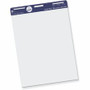 Pacon Unruled Easel Pads - 50 Sheets - Plain - Stapled/Glued - Unruled Front Ruling - 27" x 34" Sheet Size