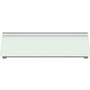 Quartet Glass Dry Erase Desktop Computer Pad, 18 x 6, White Surface (QRTGDP186) View Product Image