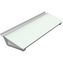 Quartet Glass Dry Erase Desktop Computer Pad, 18 x 6, White Surface (QRTGDP186) View Product Image