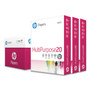 HP Papers MultiPurpose20 Paper, 96 Bright, 20 lb Bond Weight, 8.5 x 11, White, 500 Sheets/Ream, 3 Reams/Carton (HEW112530) View Product Image