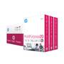 HP Papers MultiPurpose20 Paper, 96 Bright, 20 lb Bond Weight, 8.5 x 11, White, 500 Sheets/Ream, 3 Reams/Carton (HEW112530) View Product Image