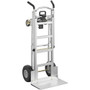 Cosco 3-in-1 Assist Series Hand Truck - 1000 lb Load Capacity - 4 Casters - Aluminum - 19" Width x 21" Depth x 47.50" Height - Silver Gray
