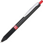 Pentel OH! Medium Point Gel Pens - 0.7 mm Medium Pen Point - Red Ink - Gel-based - Carbon Fiber Barrel