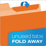 Pendaflex Ready-Tab Reinforced File Folders, 1/3-Cut Tabs: Assorted, Letter Size, Assorted Colors, 50/Pack