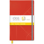 TOPS Idea Collective Hard Cover Journal - 120 Sheets - 5" x 8 1/4" Sheet Size - 0.63" Height x 5" Width x 8.3" Length - Cream Paper - Red Cover