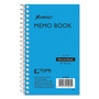 Ampad Memo Books, Narrow Rule, Randomly Assorted Cover Color, (50) 5 x 3 Sheets