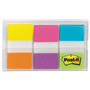 Post-it Flags Page Flags in Portable Dispenser, Assorted Brights, 60 Flags/Pack (MMM680EGALT) View Product Image