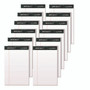 TOPS Docket Ruled Perforated Pads, Narrow Rule, 50 White 5 x 8 Sheets, 12/Pack