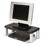 3M Extra-Wide Adjustable Monitor Stand, 20" x 12" x 1" to 5.78", Silver/Black, Supports 40 lbs (MMMMS90B) View Product Image