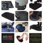 Floortex AFS-TEX 2000 Anti-Fatigue Mat, Rectangle, 16 x 24, Midnight Black (FLRFCA21624BK) View Product Image