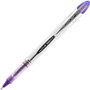 uniball VISION ELITE Roller Ball Pen, Stick, Bold 0.8 mm, Purple Ink, White/Purple Barrel (UBC69025) View Product Image