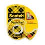 Scotch Double-Sided Permanent Tape in Handheld Dispenser, 1" Core, 0.5" x 20.83 ft, Clear (MMM136) View Product Image