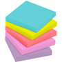 Post-it Notes Super Sticky Pads in Supernova Neon Collection Colors, 3" x 3", 90 Sheets/Pad, 5 Pads/Pack