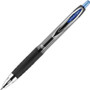 uniball Signo 207 Gel Pen, Retractable, Medium 0.7 mm, Blue Ink, Smoke/Black/Blue Barrel, Dozen (UBC33951) View Product Image