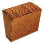 Pendaflex Heavy-Duty Open-Top Expanding Stadium File, 12 Sections, 1/3-Cut Tabs, Letter Size, Redrope
