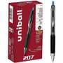 uniball™ 207 Gel Pen - 0.5 mm Micro Pen Point - Refillable - Retractable - Blue Ink - Pigment-based