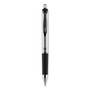 uniball 207 Impact Gel Pen, Retractable, Bold 1 mm, Blue Ink, Black/Blue Barrel