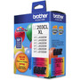 Brother LC2033PKS Innobella High-Yield Ink, 550 Page-Yield, Cyan/Magenta/Yellow