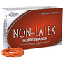 Alliance Non-Latex Rubber Bands, Size 19, 0.04" Gauge, Orange, 1 lb Box, 1,440/Box