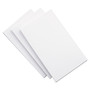 Universal Unruled Index Cards, 5 x 8, White, 100/Pack UNV47240