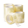 Universal Deluxe General-Purpose Acrylic Box Sealing Tape, 3" Core, 1.88" x 109 yds, Clear, 12/Pack