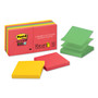 Post-it Dispenser Notes Super Sticky Pop-up 3 x 3 Note Refill, 3" x 3", Playful Primaries Collection Colors, 90 Sheets/Pad, 10 Pads/Pack (MMMR33010SSAN) View Product Image