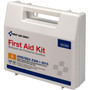 First Aid Only ANSI 2015 Compliant Class A Type I and II First Aid Kit for 25 People, 89 Pieces, Plastic Case (FAO90588) View Product Image