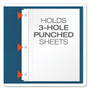 Oxford Twin-Pocket Folders with 3 Fasteners, 0.5" Capacity, 11 x 8.5, Blue, 25/Box (OXF57702) View Product Image