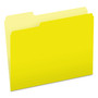 FILE FOLDERS; LETTER SIZE; YEL