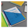 Avery Insertable Big Tab Plastic 2-Pocket Dividers, 5-Tab, 11.13 x 9.25, Assorted, 1 Set