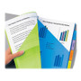 Avery Insertable Big Tab Plastic 2-Pocket Dividers, 5-Tab, 11.13 x 9.25, Assorted, 1 Set