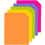 Astrobrights Color Paper - "Happy" Assortment, 24 lb Bond Weight, 8.5 x 11, Assorted Happy Colors, 500/Ream
