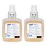 PURELL Healthy Soap 2.0% CHG Antimicrobial Foam Refill for CS8 Dispensers, Fragrance-Free, 1,200 mL, 2/Carton