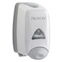 Provon FMX-12 Foam Soap Dispenser - Manual - 1.32 quart Capacity - Key Lock, Soft Push, Site Window - Dove Gray