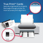 Avery True Print Clean Edge Business Cards, Inkjet, 2 x 3.5, White, 1,000 Cards, 10 Cards/Sheet, 100 Sheets/Box (AVE8870) View Product Image