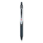 Pilot VBall RT Liquid Ink Rollerball Pen, Retractable, Extra-Fine 0.5 mm, Black Ink, Black/White Barrel
