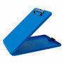 Saunders SlimMate Storage Clipboard - 0.50" Clip Capacity - Polypropylene - Blue