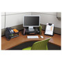 Safco Onyx Mesh Monitor Stand, 19.25" x 11.25" x 6.25", Black
