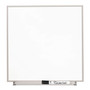 Quartet Matrix Magnetic Boards, 16" x 16", White Surface, Satin Aluminum Frame