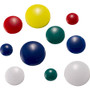 Officemate Assorted Magnets, Circles, Assorted Sizes and Colors, 30/Tub