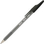 Pilot Better Ballpoint Pen, Stick, Fine 0.7 mm, Black Ink, Smoke Barrel, Dozen