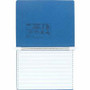 ACCO PRESSTEX Unburst Sheet Covers - 6" Binder Capacity - Fanfold - 11" x 14 7/8" Sheet Size - Light Blue - Recycled