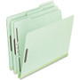Pendaflex 1/3 Tab Cut Letter Recycled Top Tab File Folder - 8 1/2" x 11" - 1" Expansion - 2 Fastener(s) - Top Tab Location - Assorted Tab Position
