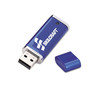 AbilityOne 7045015584992, SKILCRAFT USB Flash Drive with 256-Bit AES Encryption, 4 GB, Blue
