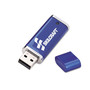 AbilityOne 7045015584992, SKILCRAFT USB Flash Drive with 256-Bit AES Encryption, 4 GB, Blue (NSN5584992) View Product Image