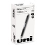 uniball Signo Gel Pen, Retractable, Medium 0.7 mm, Black Ink, Black/Metallic Accents Barrel, Dozen (UBC65940) View Product Image